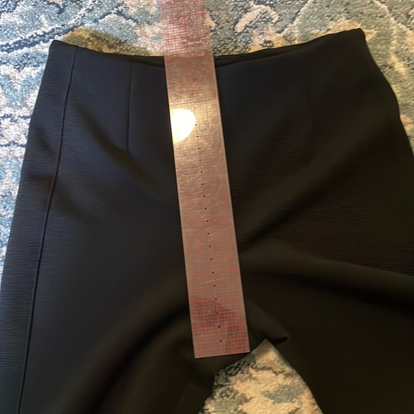 Black zippered hem trouser leggings. Toteme vibes by H&M - Picture 12 of 14